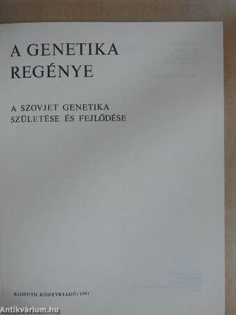 A genetika regénye