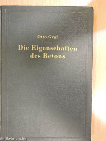 Die Eigenschaften des Betons