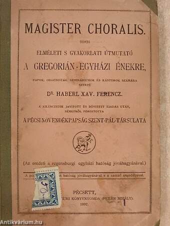 Magister choralis