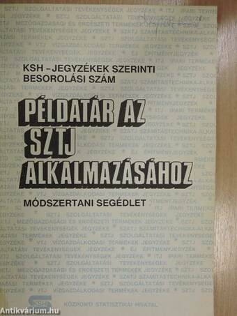 Példatár a szolgáltatási tevékenységek jegyzéke alkalmazásához