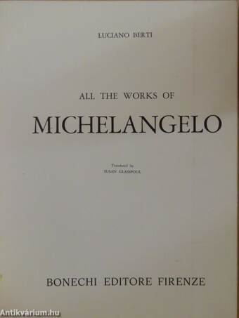 All the Works of Michelangelo