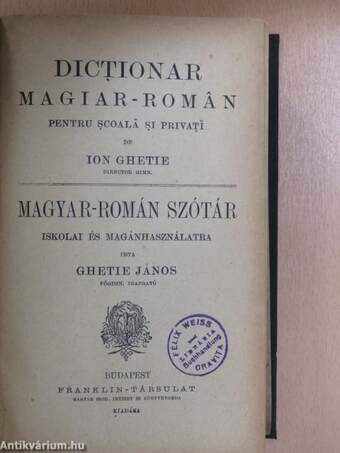 Magyar-román szótár