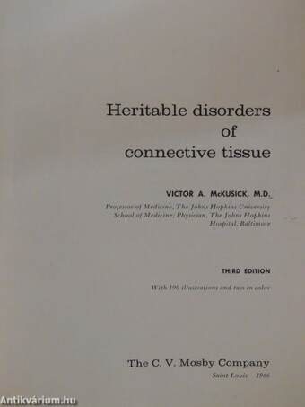 Heritable disorders of connective tissue