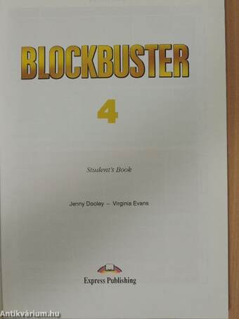 Blockbuster 4. - Student's Book