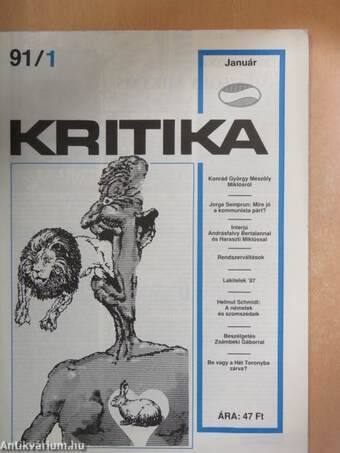 Kritika 1991. január-december