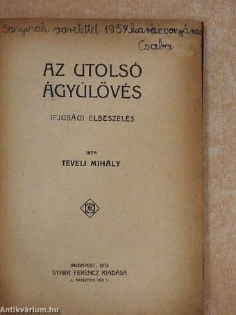 Az utolsó ágyúlövés