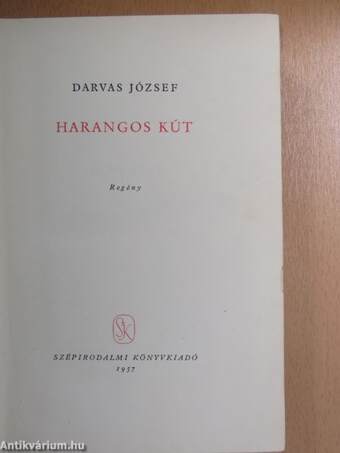 Harangos kút