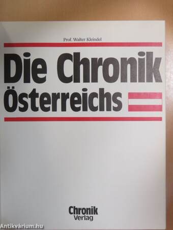 Die Chronik Österreichs