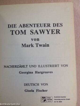 Die Abenteuer des Tom Sawyer