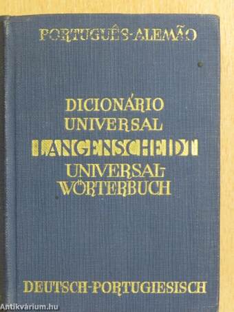 Langenscheidts Universal-Wörterbuch Portugiesisch I-II.