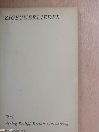 Zigeunerlieder