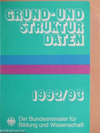 Grund- und Struktur Daten 1992/93