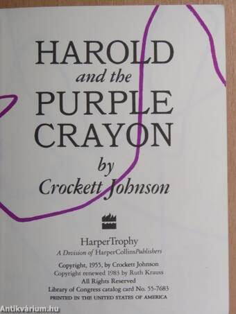 Harold and the Purple Crayon