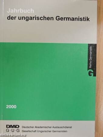 Jahrbuch der ungarischen Germanistik 2000