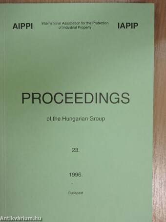 Proceedings of the Hungarian Group 23.