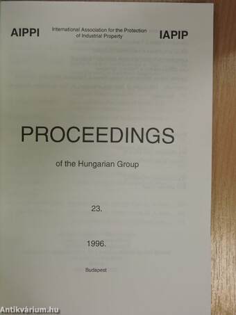 Proceedings of the Hungarian Group 23.