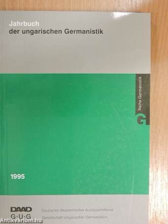 Jahrbuch der ungarischen Germanistik 1995