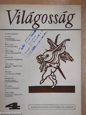 Világosság 1981. április