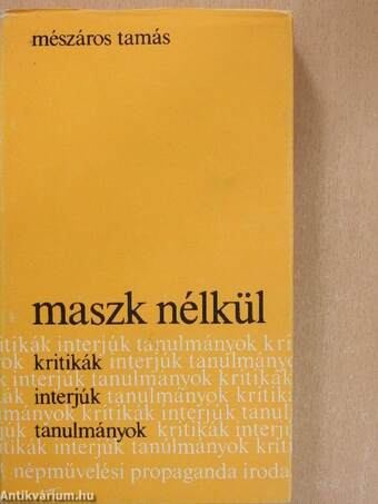 Maszk nélkül