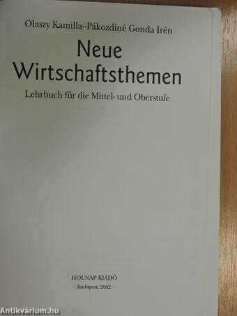 Neue Wirtschaftsthemen