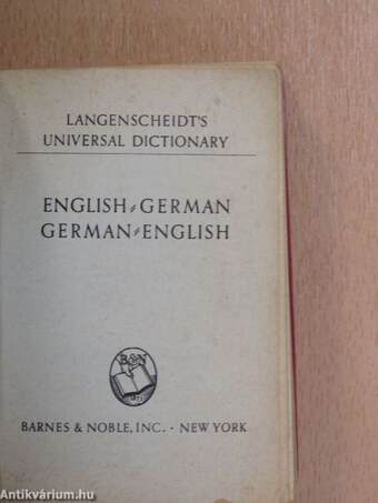 Langenscheidt's Universal Dictionary