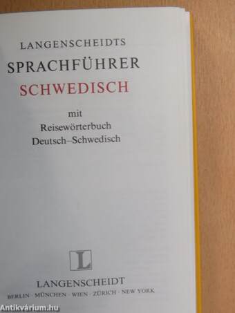 Langenscheidts Sprachführer Schwedisch