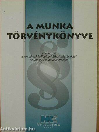 A munka törvénykönyve