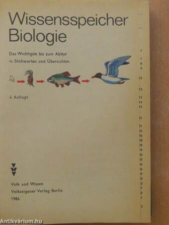 Wissensspeicher Biologie