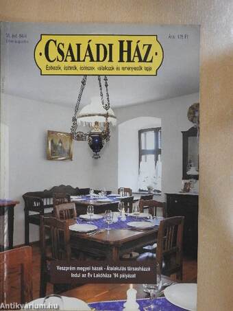 Családi ház 1994. július-augusztus