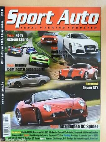 Sport Auto 2009. szeptember