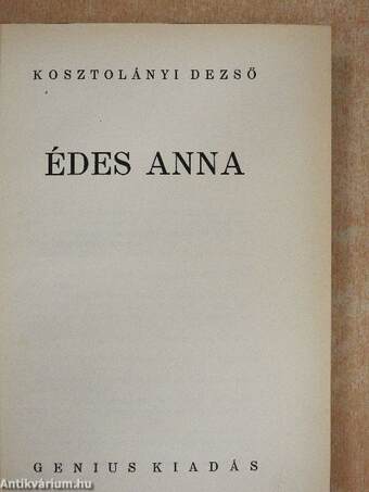 Édes Anna