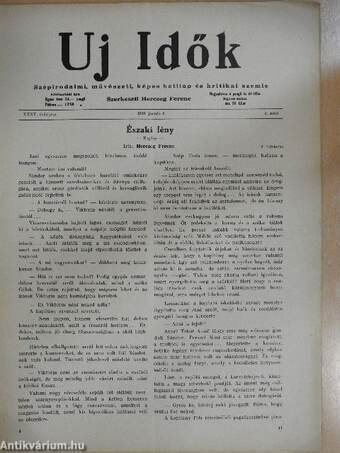 Uj Idők 1929. január 13.