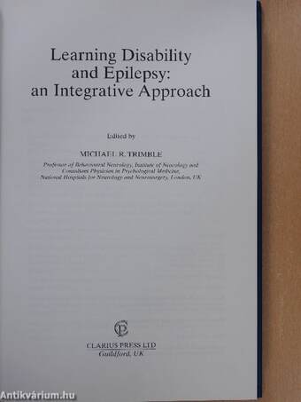 Learning Disability and Epilepsy: an Integrative Approach (dedikált példány)