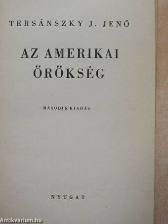 Az amerikai örökség