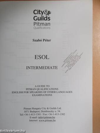 ESOL - Intermediate