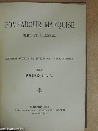 Pompadour Marquise