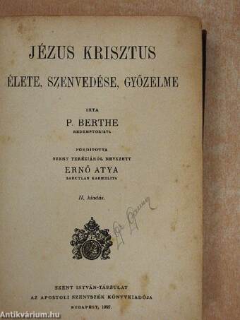 Jézus Krisztus élete, szenvedése, győzelme