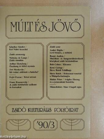 Múlt és Jövő 1990/3.