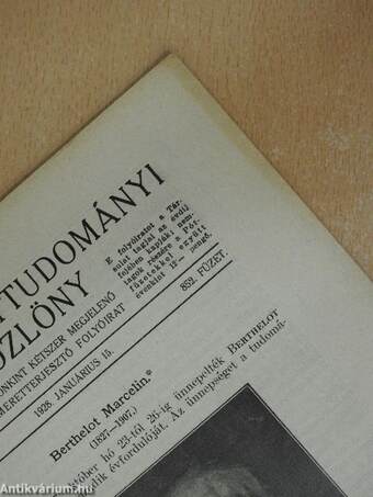 Természettudományi Közlöny 1928. január-december/Pótfüzetek a Természettudományi Közlönyhöz 1928. január-december