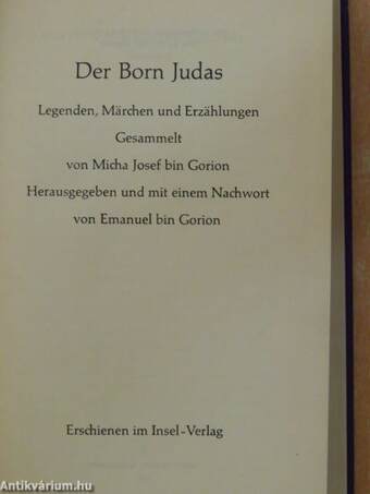 Der Born Judas