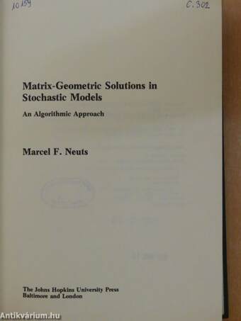 Matrix-geometric Solutions in Stochastic Models