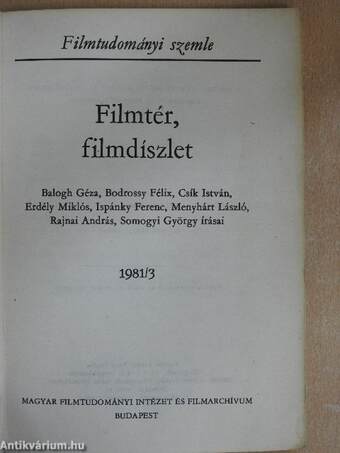 Filmtér, filmdíszlet