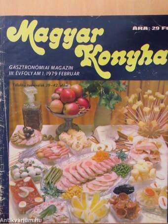 Magyar Konyha 1979. 1-4./1980. 1-4.