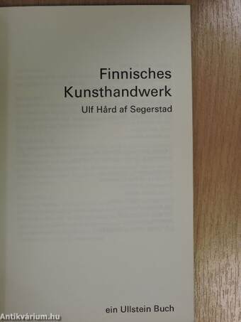 Finnisches Kunsthandwerk