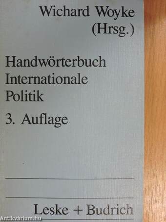 Handwörterbuch Internationale Politik