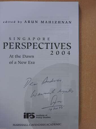 Singapore perspectives 2004 (dedikált példány)