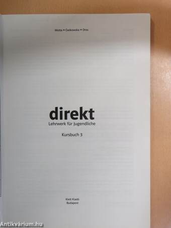 Direkt 3 - Kursbuch