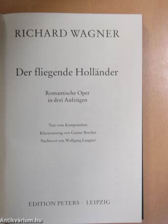 Der Fliegende Holländer 