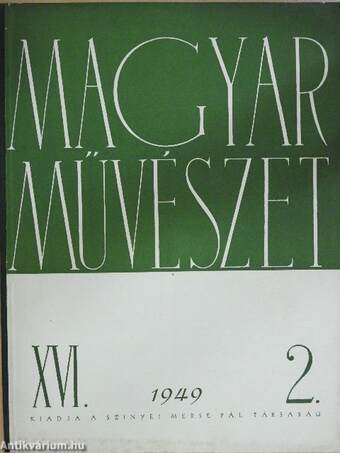Magyar művészet 1949/2.