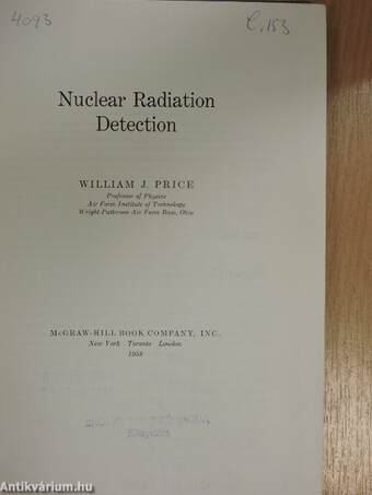 Nuclear Radiation Detection